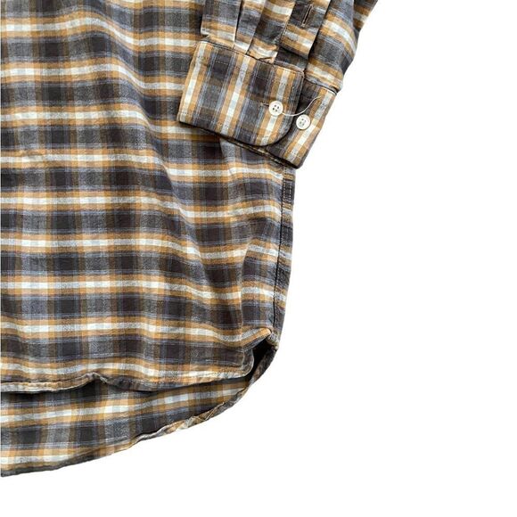 DUCK HEAD Classic Oxford Button Down Plaid Shirt Size XL - Picture 6 of 6